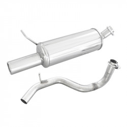 100% RVS Sportuitlaat...