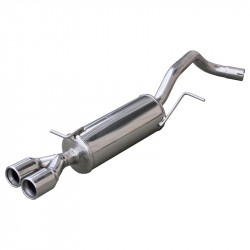 100% RVS Sportuitlaat...