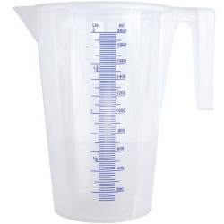Measure polypropylene with...