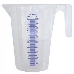 Measure polypropylene with...