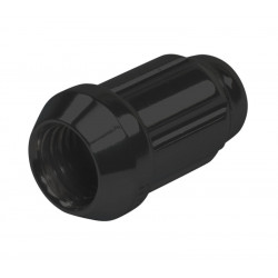 Wheel nut M12x1.25 Black -...