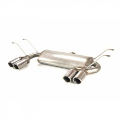 Dubbele RVS Sportuitlaat...