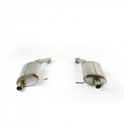 Dubbele RVS Sportuitlaat...