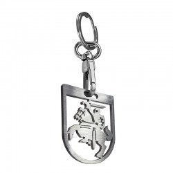 RVS sleutelhanger -...